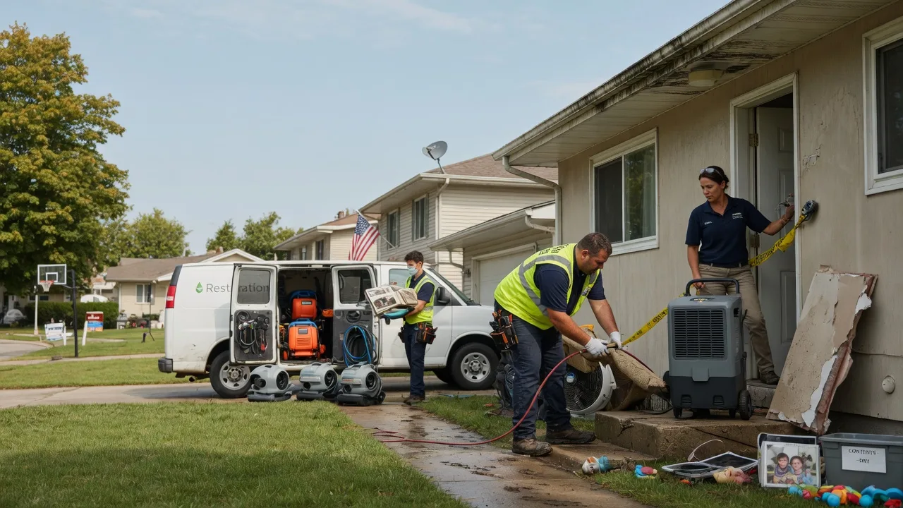 Water Damage Restoration in Vincent, KY near me